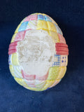 Ceramic Quilted Easter Egg Trinket Box