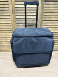 Black Crafting Storage Bag On Wheels