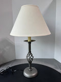 Hubbardton Iron Forge Twist Basket 3-Way Table Lamp (WORKS)