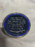 US Navy Psalms 23 Challenge Coin