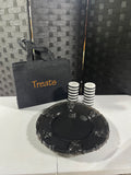 Ballard Designs "Treats" Bag with Halloween Decor