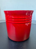 Le Creuset Large Stoneware Utensil Crock in Cerise Red