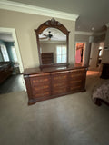 Triple Dresser with Mirror - Unbranded***HEAVY ITEM***READ DETAILS ON PICK UP POLICY***