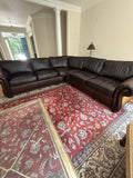 Leather Sectional Sofa by Broyhill - see photos***HEAVY ITEM***READ DETAILS ON PICK UP POLICY***