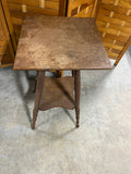 Antique Square Side Table/Plant Stand