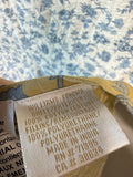 Williams Sonoma Blue And Yellow Floral Outdoor Blanket