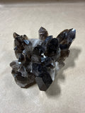 (A) Natural Smokey Quartz Cluster