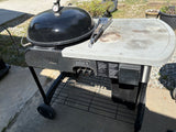 Weber Charcoal Grill w/Rolling Work Station and Cover