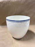 Blue And White Planter