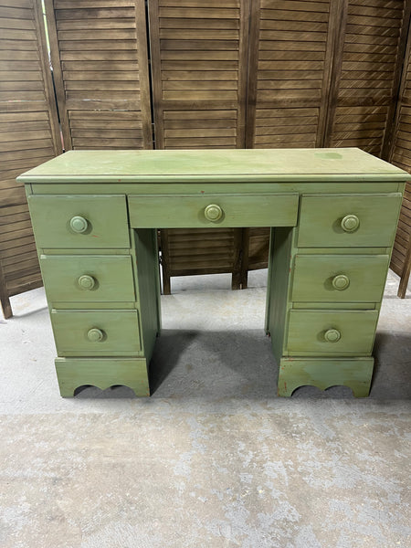 Green Painted Desk