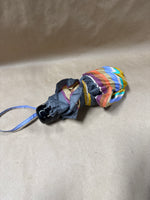 Multi Colored Compact Umbrella
