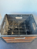 Dennery’s Dairies Heavyweight Vintage Metal & Wooden Dairy Crate