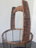Wire/Wicker Basket