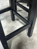 Set of 4 Counter Height Bar Stools, 24"H.