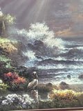 Large Coastal Splendor Print by James Lee; Signed