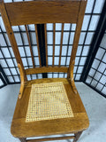 Antique Chair with Cane Seat