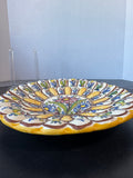 Toledo Spain Floral Talavera Decorative Plate