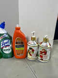 Cleaning Lot AA, Most bottles at least half full