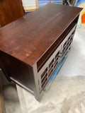 Dark Wood Tone TV Console***HEAVY ITEM*** READ DETAILS ON PICK UP POLICY***