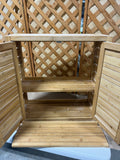 Lightweight Hanging Bathroom Cabinet with 2 Shelves***READ DESCRIPTION***