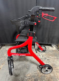 Red Drive Medical Nitro Sprint Folding Rollator Walker