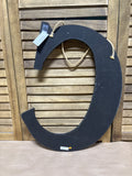 Black Letter ”C” Wall/Door Decor