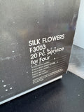 20-Piece Mikasa Silk Flowers F3003 China Set in Box