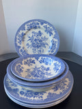 7-Piece Royal Stafford Blue Asiatic Pheasant China Set