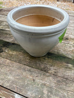 (B)Glazed Pottery Planter