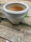 (B)Glazed Pottery Planter