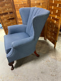 Blue Upholstered Chair
