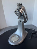 KitchenAid KSMB5PSSL Tilt Head 10-Speed Electric Mixer with Bowl & Attachments in Contour Silver