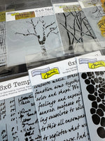 15-Piece Rebekah Meier Designs & Style Mixed Media Stencils