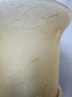 Gilded Heavyweight Resin Monkey Hurricane Lamp (WORKS)
