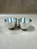 Pair Of Salisbury Pewter Jefferson Cups