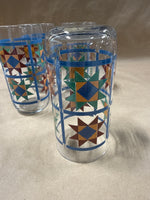 Set Of 4 Texas Star Drinking Glasses