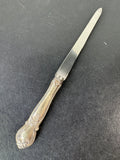 Engraved Sterling Silver Letter Opener