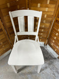 Single Off White Dining Chair