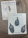 Sterling Silver Catholic Charms/Pendants (4)