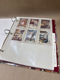 American Girl Trading Cards And Binder