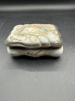 Asian Style Trinket Dish With Dragon On Lid