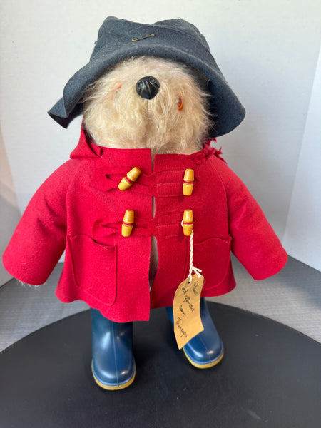 (A) Gabrielle Designs Vintage Paddington with Red Coat