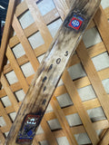 Hand Carved Wooden Walking Stick with Airborne Division Insignia (D)