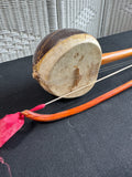 Chinese Vintage Hand Carved Wooden 2-String Erhu