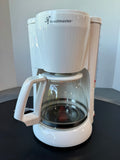Toastmaster White 12-Cup Coffee Maker in Box