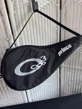 Prince Q3 Silver Triple Threat Oversized Tennis Racquet with Case