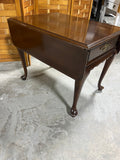 Ethan Allen Drop Side End Table with Drawer