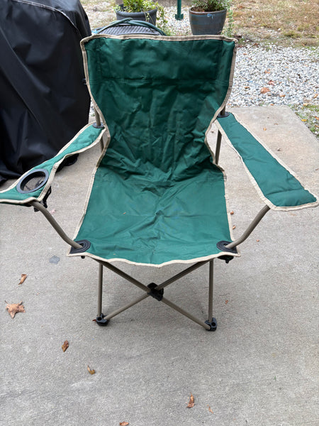 Folding Arm Chair w/Carry Bag