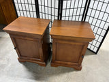 Pair of Unbranded Nightstands, Cardboard Backing