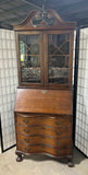 Antique Slant Front Secretary with Hutch***HEAVY ITEM*** READ DETAILS ON PICK UP POLICY***